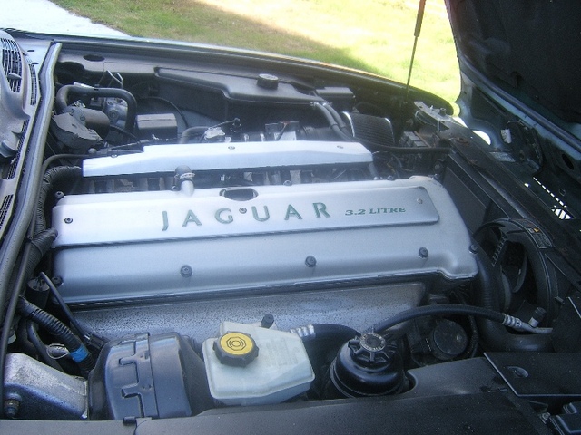 Jag engine bay